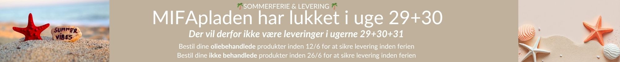 Sommerferie i vente 