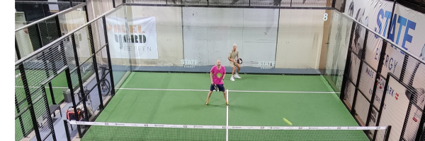 Padel Yard bane med spillere