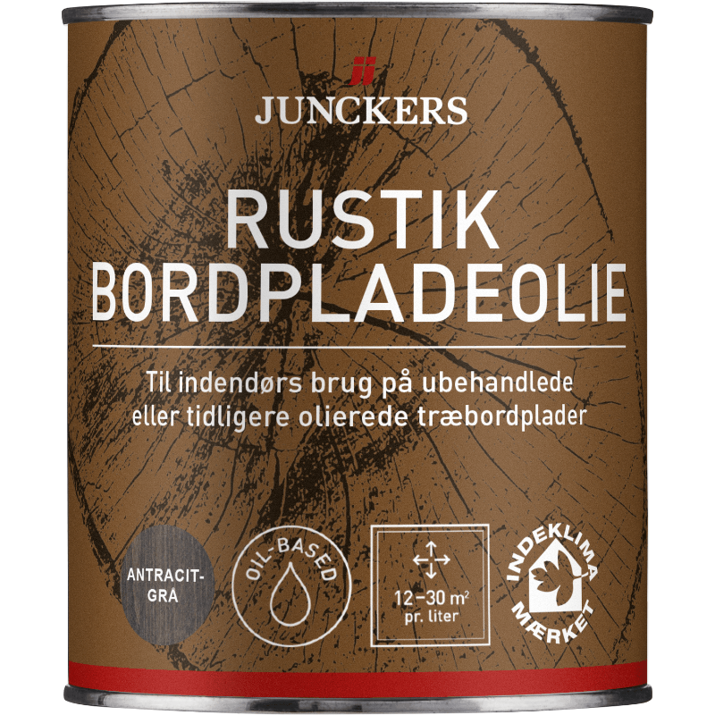 Junckers Rustik Bordpladeolie, Antracitgrå