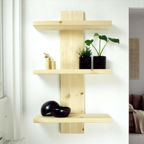 Væghylde Abe-3 i fyr 780x450x168mm