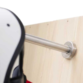 Bjlestang 300mm, brstet