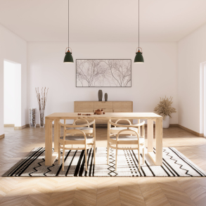 FRAMES bord i ask lys