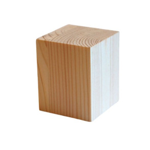 Fyr firkantet st&oslash;tteben 50mm