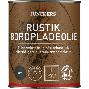 Junckers Rustik Bordpladeolie, Sort