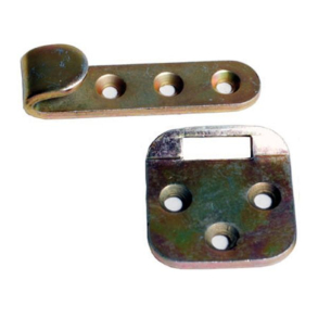 Klaphængsel u/ stop