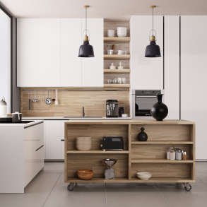 Kkken- i eg, 1681x810mm, Fan - Strand