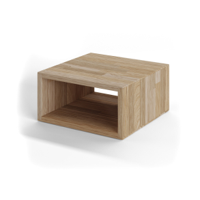 Reol i eg, 1 rum, 177,5x355x355mm