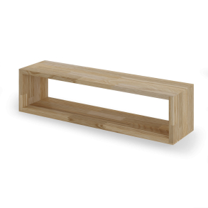 Reol i eg, 1 rum, 177,5x710x177,5mm