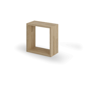 Reol i eg, 1 rum, 355x355x177,5mm