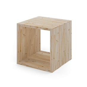 Reol i fyr, 1 rum, 355x355x355mm