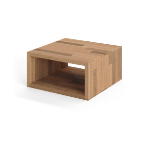 Reol i mahogni, 1 rum, 177,5x355x355mm