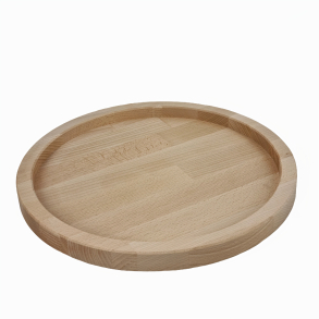 Rund bakke i 27mm bøg, Ø300mm