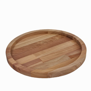 Rund bakke i 27mm kirsebær, Ø300mm