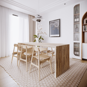 Bellevue-bord i valnd