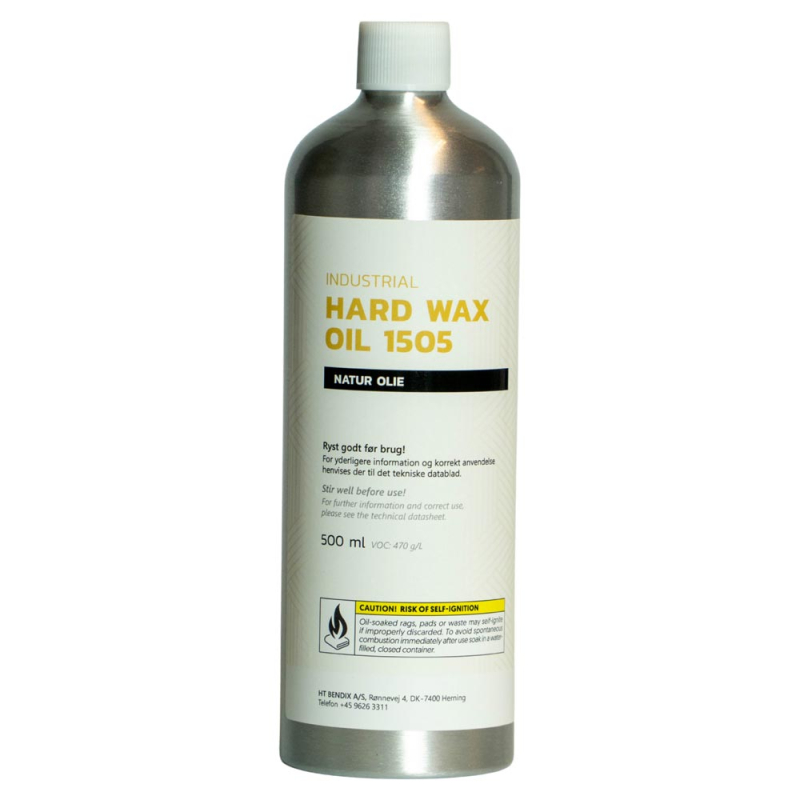 0,5 l Hardwax 1505, Natur olie #1