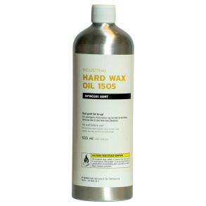 0,5 l Hardwax 1505, Sort olie